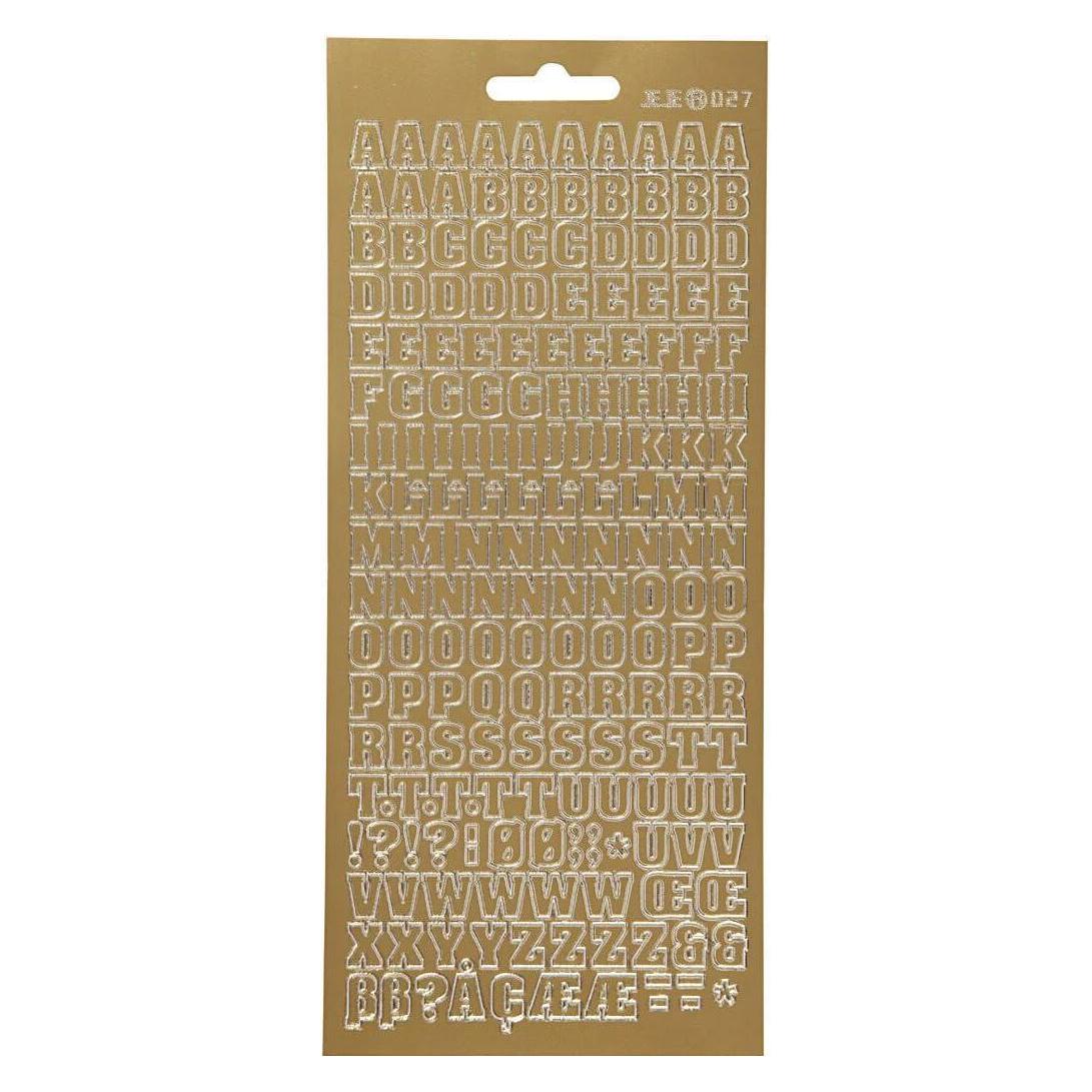 Creativ Company Buchstaben (1 Sticker) (170214)
