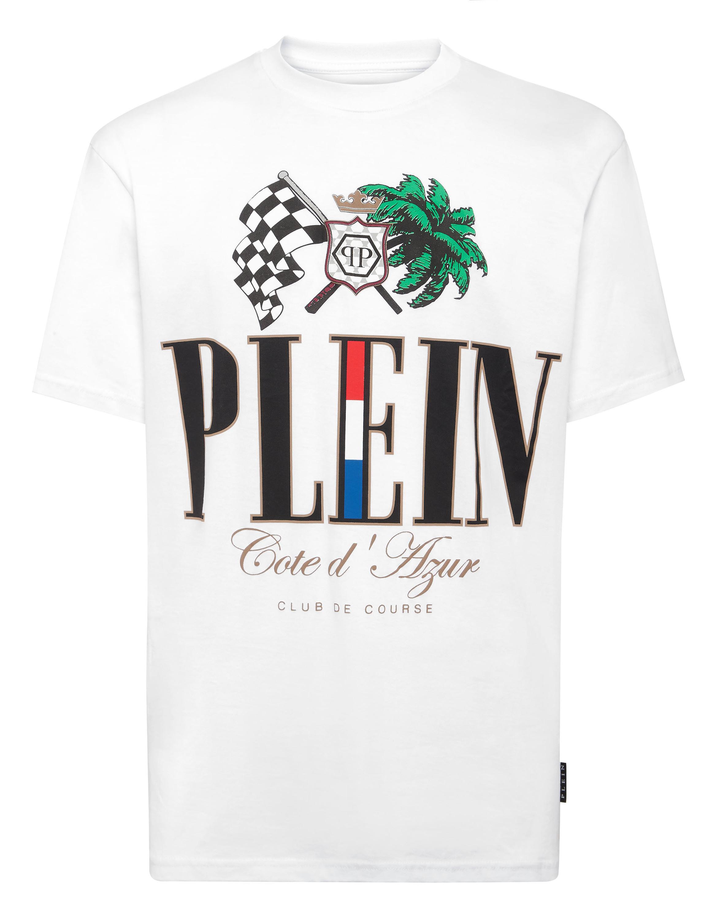 T-Shirt Round Neck Ss Cote D Azur Plam
