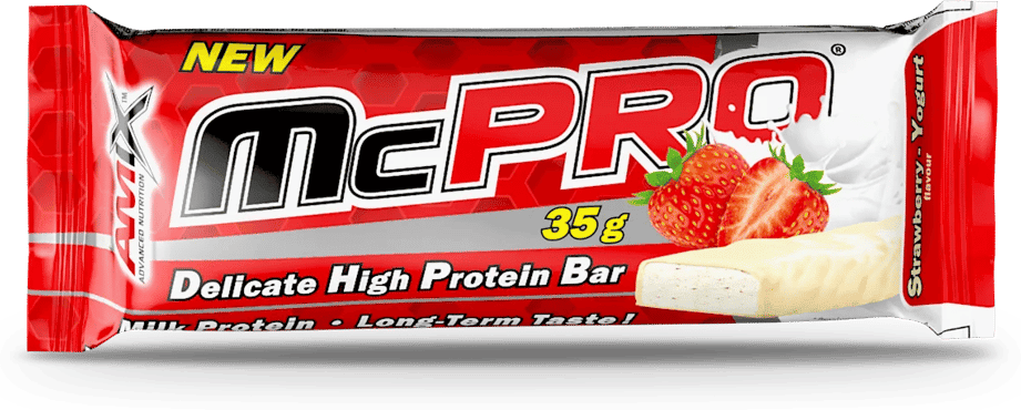 Amix Nutrition Barrita Proteica McPro Protein Bar Yogurt-Fresa