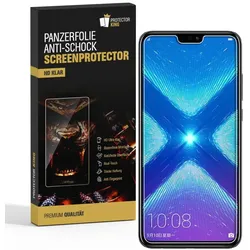 2x Panzerfolie für Huawei Honor 8X ANTI-SCHOCK Displayschutzfolie HD KLAR