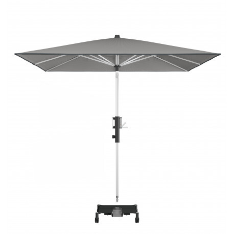 Knirps KNIRPS PHOENIX, 245 x 245 cm - Sonnenschirm für den Garten: Farbe des Sonnenschirms: Hellgrau