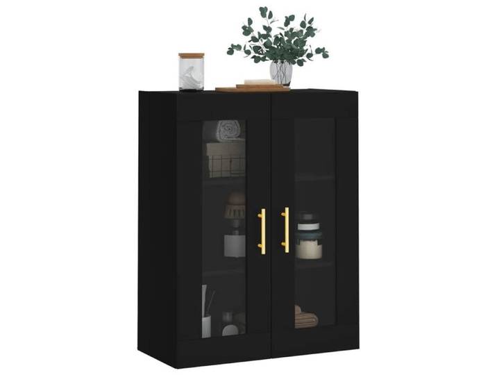 Enfilade de rangement Noir - LEMON® Armoire murale Noir - 69 5x34x90cm 157 - Soldes