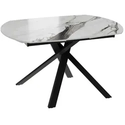 Akante Esstisch mit Auszug Kheops 130/190 x 100 cm Keramik Fiorentino 130