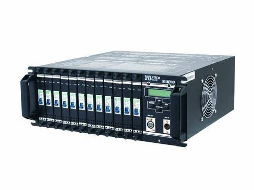 Eurolite DPMX-1216 DMX Dimmer 12-Kanal 19 Zoll-Bauform