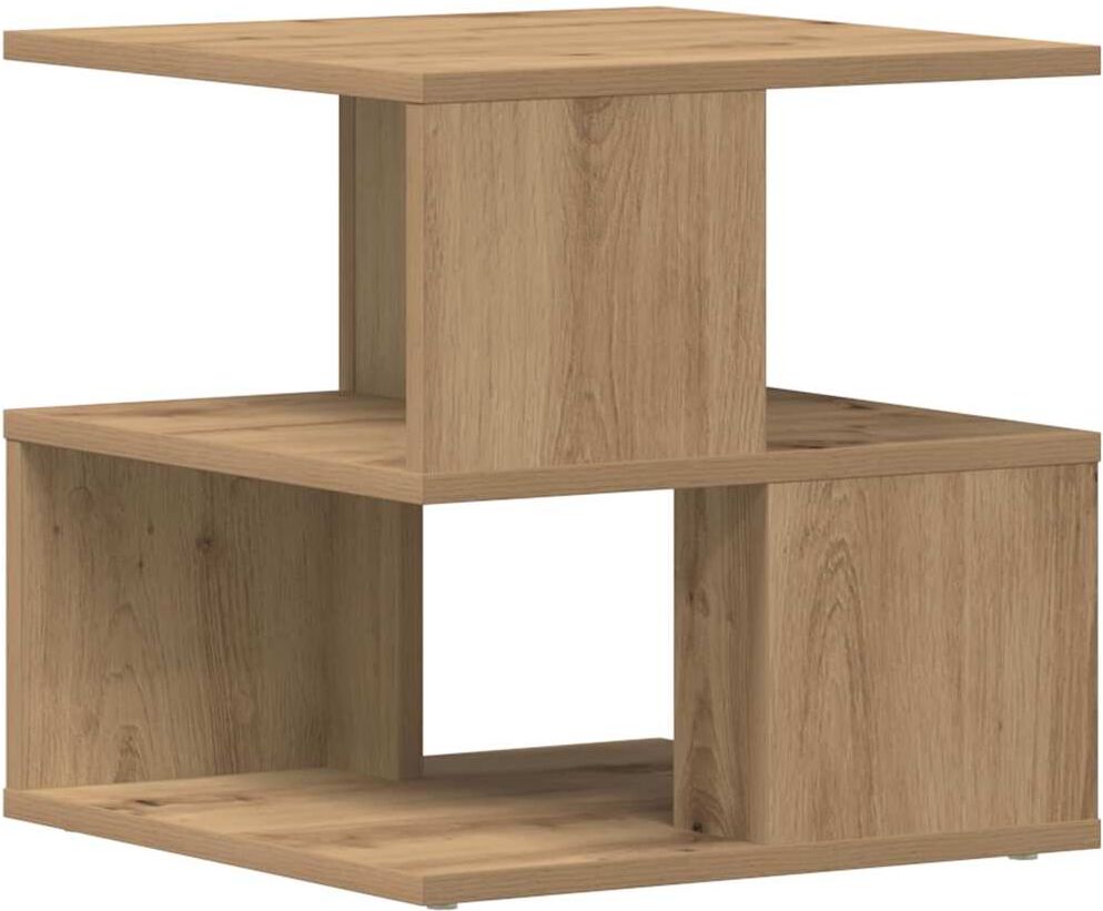 vidaXL Table d'appoint Chêne artisanal 40 x 40 x 40 cm