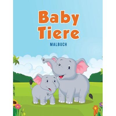 Baby Tiere, Taschenbuch von Coloring Pages for Kids, Ciparum Press, 978-1-63589-319-9
