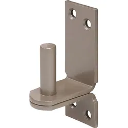 Kloben auf Platte DURAVIS® ? 13 mm, DII-Haken, Material: Stahl, blau verzinkt, Oberfläche: perlbeige RAL 1035