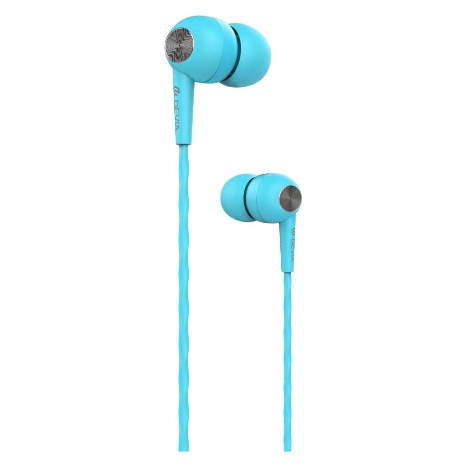Devia Kintone Headset V2 (3.5mm) blue (Kabelgebunden) (120EL0640140)