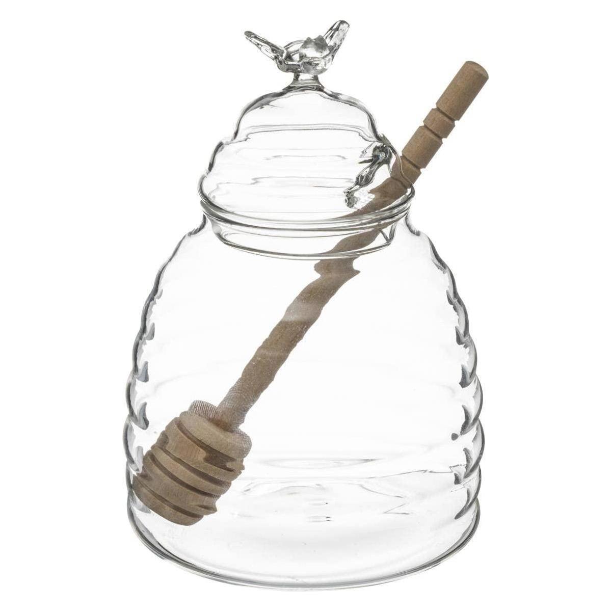 5Five Honey Jar Spoon Glass Roble (0.40 l) (FIV-160613)