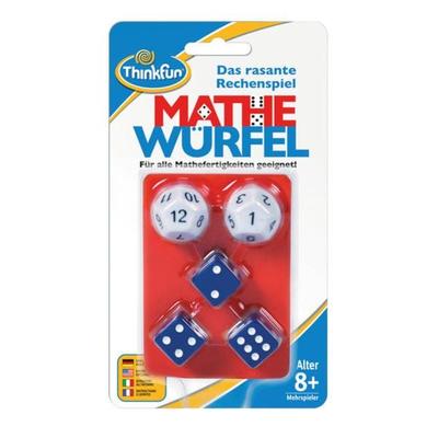 Ravensburger ThinkFun®, Mathe Würfel, Das rasente Rechenspiel, Lernspiel