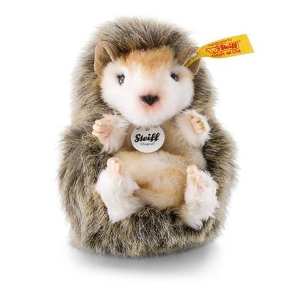Steiff 070587 - Igel Joggi, Baby-Igel, braun meliert, 10 cm