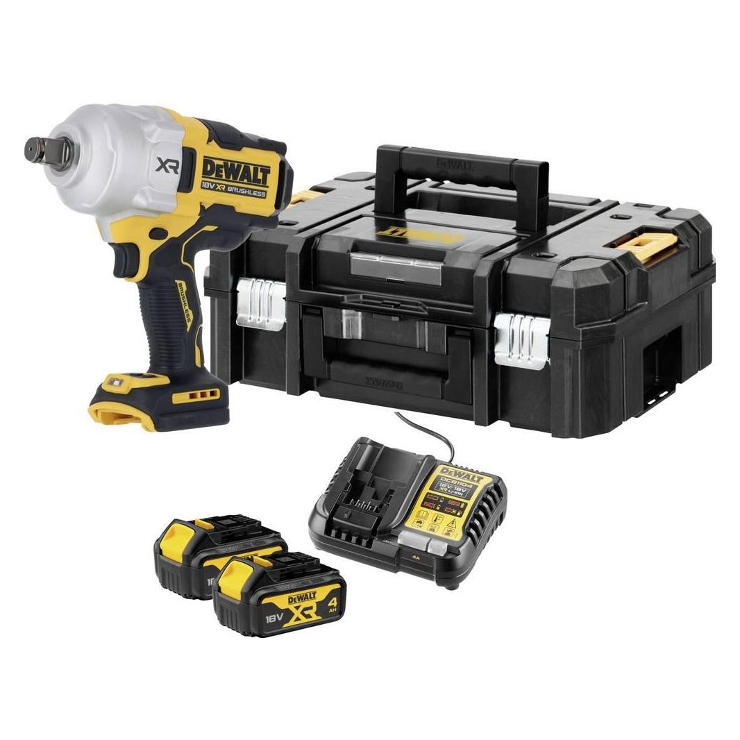 DeWalt Set bestehend aus Akku-Schlagschrauber DCF964NT-XJ und Akku-Kit DCB1104M2-QW (Schlagschrauber) (DCF964NT-XJ+DCB1104M2-QW)
