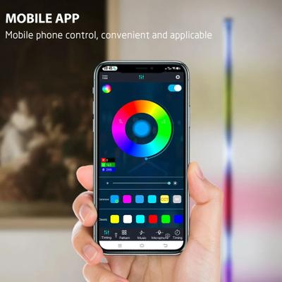 Uplift Picks Modern LED Corner Mood Lamp With Music Sync app Remote Control