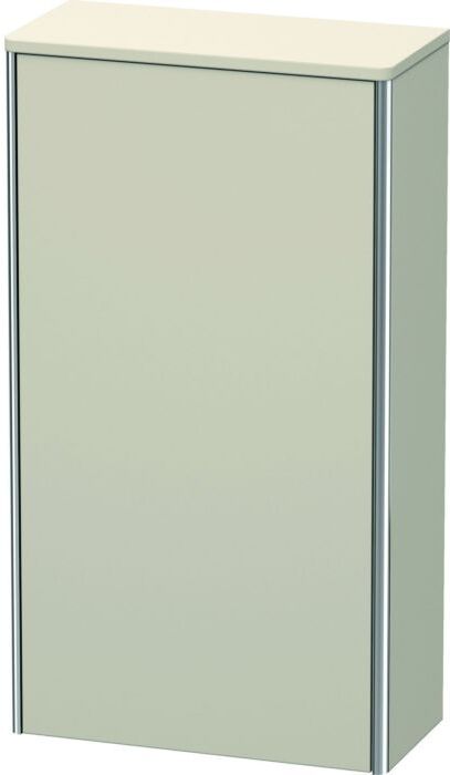 Duravit XSquare Halbhochschrank XS1303R9191 50x88x23,6cm, Tür rechts, Taupe