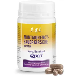SANCT BERNHARD SPORT Montmorency-Sauerkirsche Kapseln | 42 Kapseln