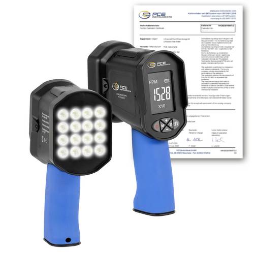 PCE Instruments PCE-DSX 5-ICA Stroboskop Anzahl LEDs (Details):16 x