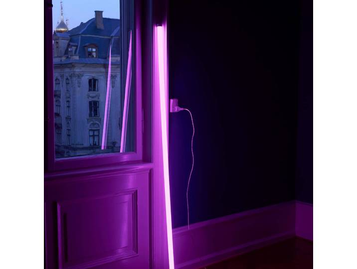 HAY LED-Röhre Neon Tube, rosa, PVC, Länge 1,5 m, Stecker Tube, violett / pink / rose, für Schlafzimmer, Kunststoff, Modern