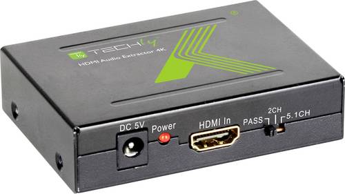 TECHly AV Konverter IDATA-HDMI-EA [HDMI, Toslink, Cinch - HDMI, Toslink] 1920 x 1080 Pixel, 1280 x 720 Pixel, 704 x 576 Pixel, 640 x 480 Pixel
