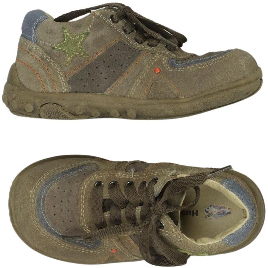 Hush Puppies Jungen Kinderschuh, Grau, Gr. EU 24, Leder - Second Hand