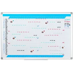 relaxdays Whiteboard »Jahresplaner« 60x90 cm