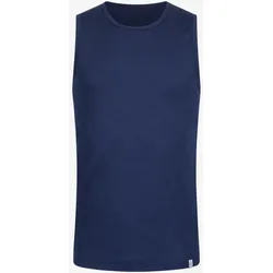 Tom Fyfe Merino Herren Tank Top Marine M