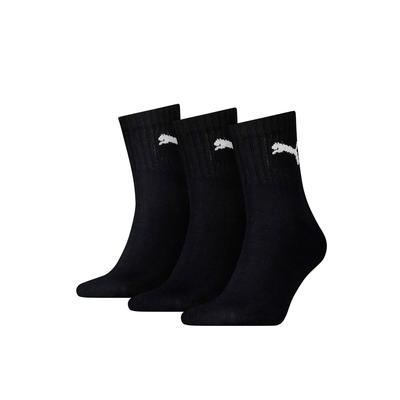 Kurzsocken PUMA "Socken 3er Pack", Herren, Gr. 35-38, schwarz, Obermaterial: 78% Baumwolle CO. 18% Polyester PES. 2% Polyamid PA. 2% Elasthan EL., Socken