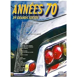 Années 70, 39 grands succès songbook piano/vocal/guitar, Fachbücher