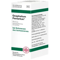 Gnaphalium Pentarkan Mischung 50 ml