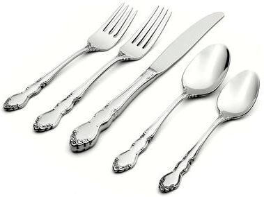 Oneida Dover 45 Piece Fine Flatware Set, Service For 8