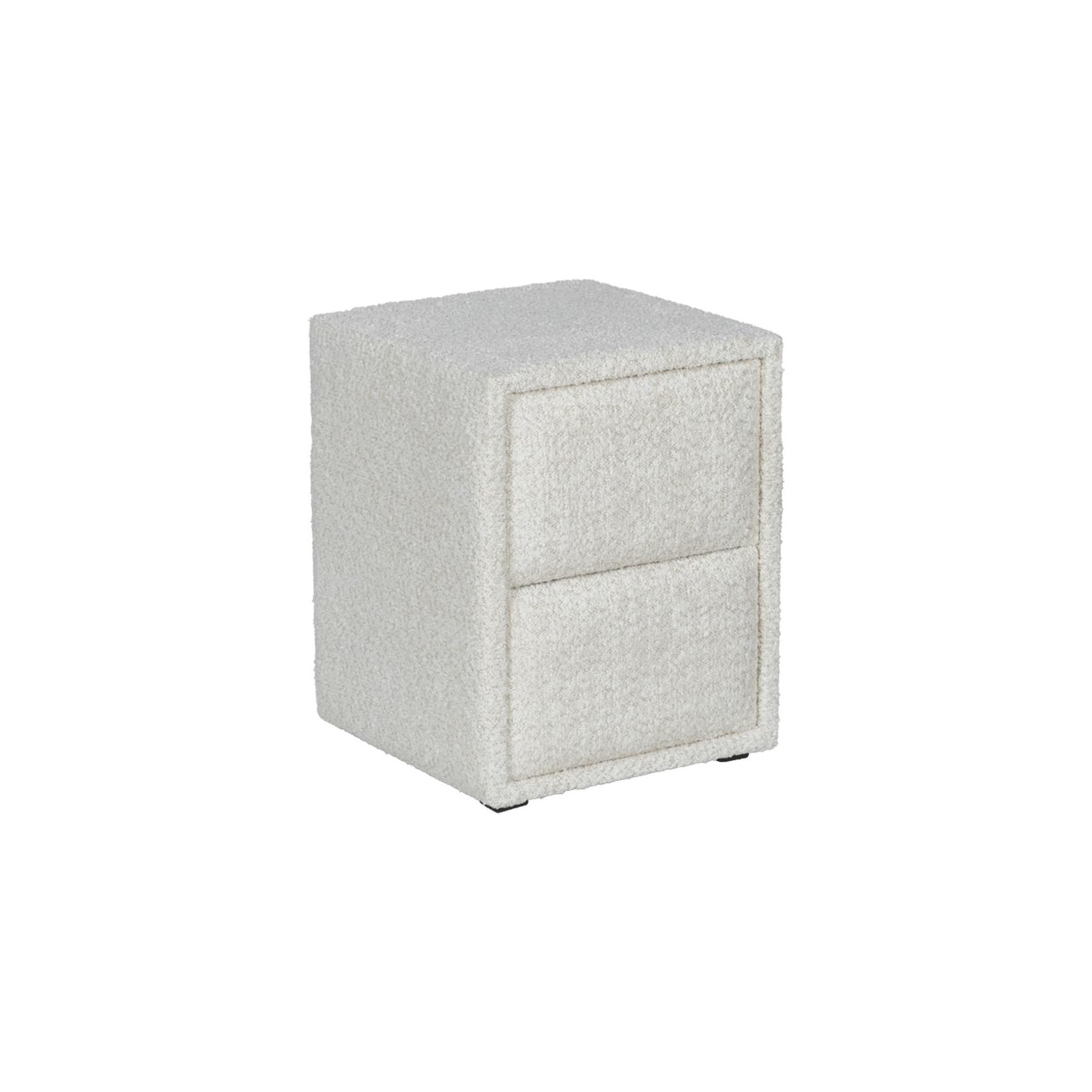 Carmen COMO Nachttisch – Creme