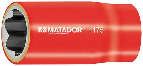 Matador Schraubwerkzeuge VDE 41750120 Steckschlüsseleinsatz 12mm 1/2 (12.5 mm)