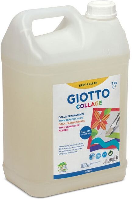 Bidon Giotto Collage 5 kg Transparent