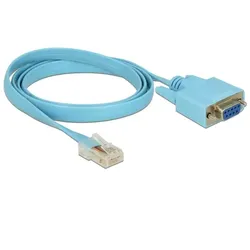DeLOCK 63341 Serien-Kabel Blau 1 m DB-9