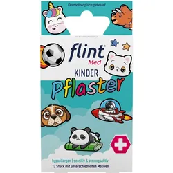 flint Med KINDER Pflaster 12 St Pflaster