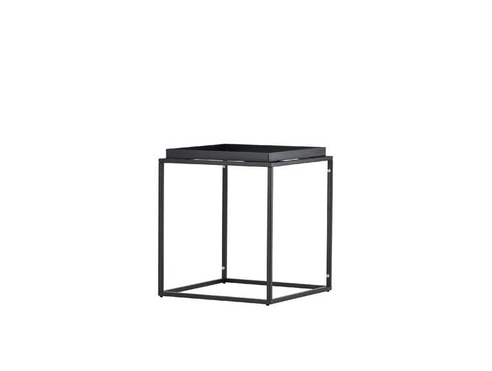 Metall-Beistelltisch PORTO 45x45 cm, schwarz