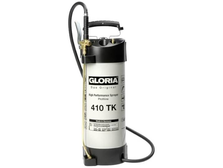 GLORIA Drukspuit 410 TK Profiline 10L Gecoat Staal Compressorventiel