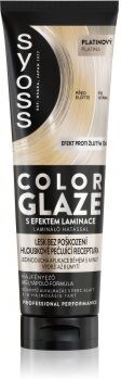 Syoss Intense Glaze Color coloração tonificante para cabelo para dar brilho tom Platinum 130 ml. Intense Glaze Color