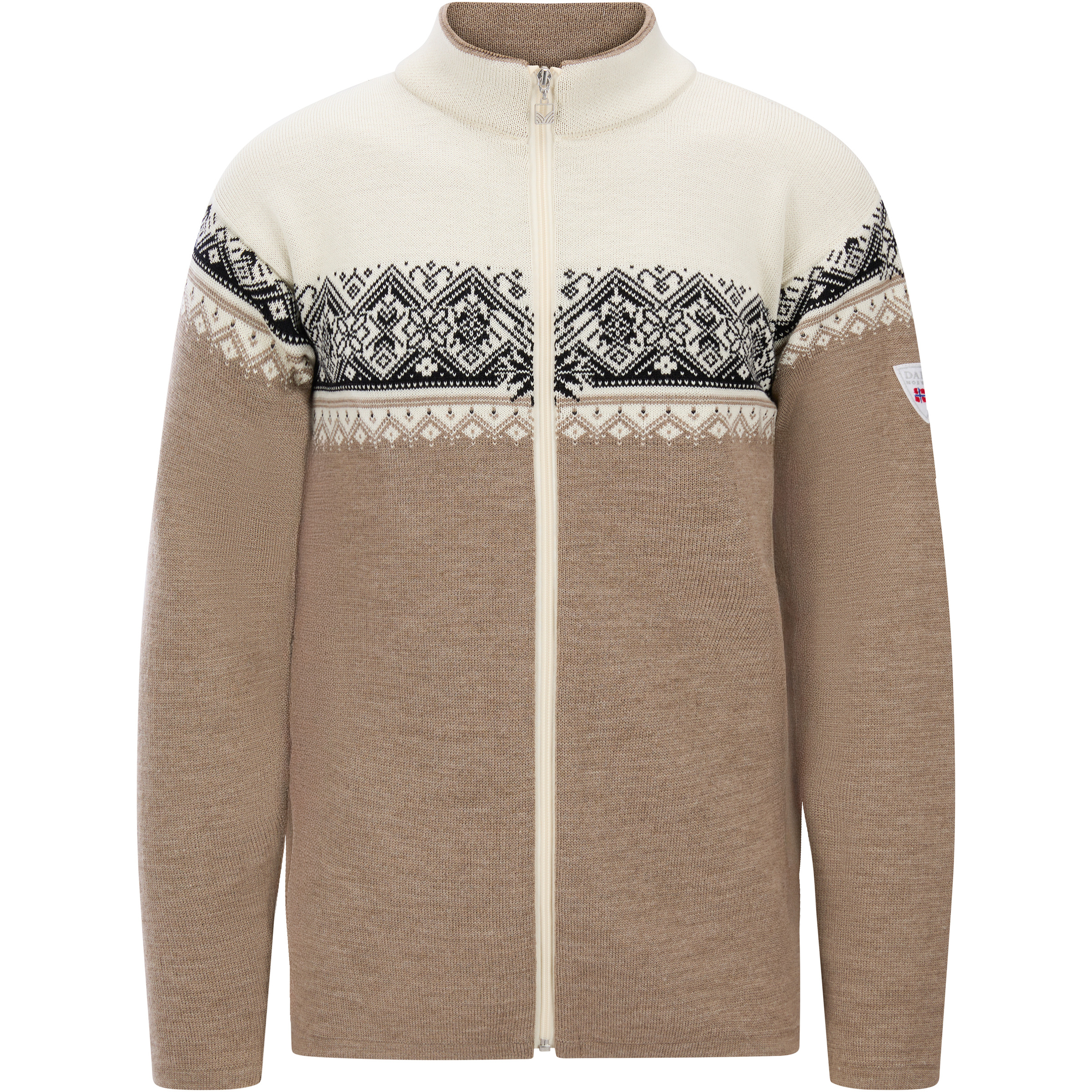 Dale of Norway Moritz Herren Freizeitjacke, Parkas beige Größe M Lifestyle Merinowolle