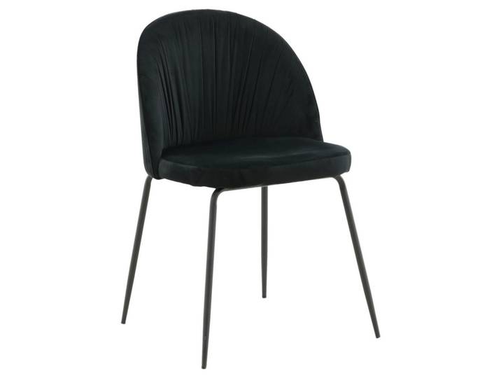 Livetastic Stuhl-Set, Schwarz, Metall, Kunststoff, Füllung: Schaumstoff, rund, 49x79.5x50 cm, abwischbar, Esszimmer, Stühle, Esszimmerstühle, Esszimmerstühle-Set