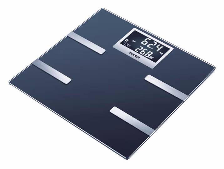 Beurer BF700 Analyse-Körperwaage – Körperanalysewaage/Körperfettwaage – schwarz