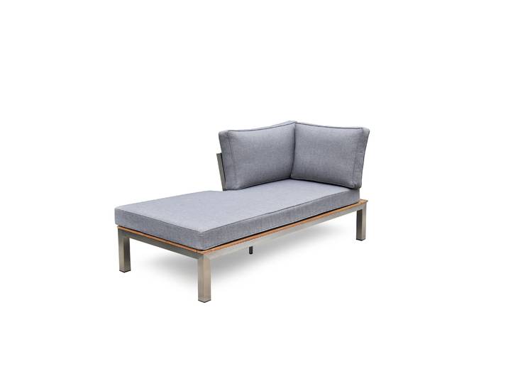 Lounger Gartenliege PORTOFINO grau