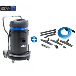 Der Innovative Nilco IC 622 Air Wave Nass- und Trockensauger parallele und serielle Motorschaltung für 60 % mehr Kraft