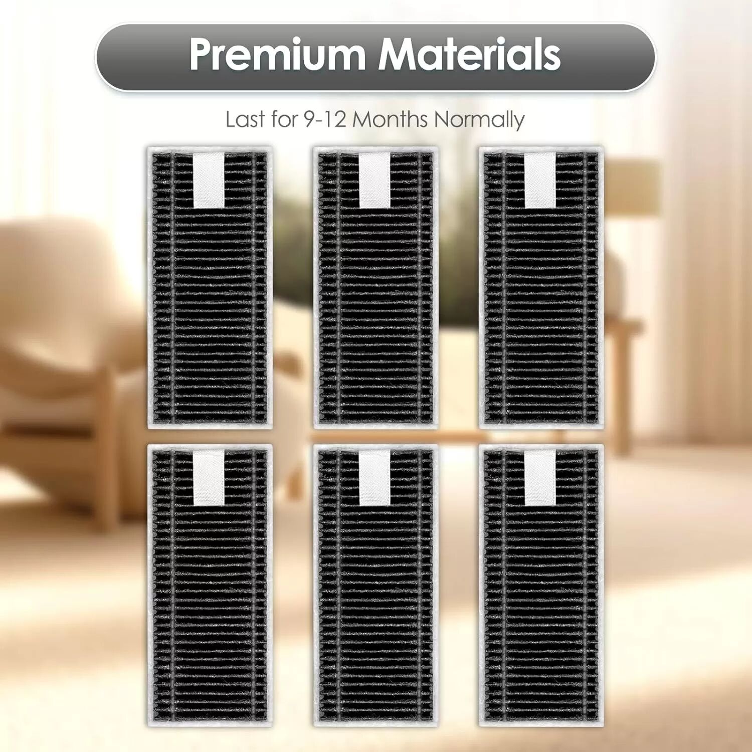 INF 6 Filtres de remplacement compatibles avec ECOVACS DEEBOT X8 Pro Omni