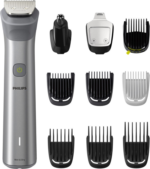 Philips Multigroom serie 5000 MG5920/15: regola barba e capelli, Wet&Dry