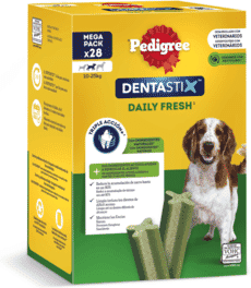 Pedigree Dentastix Fresh Multipack Cães Médios 4 un x 28 Un