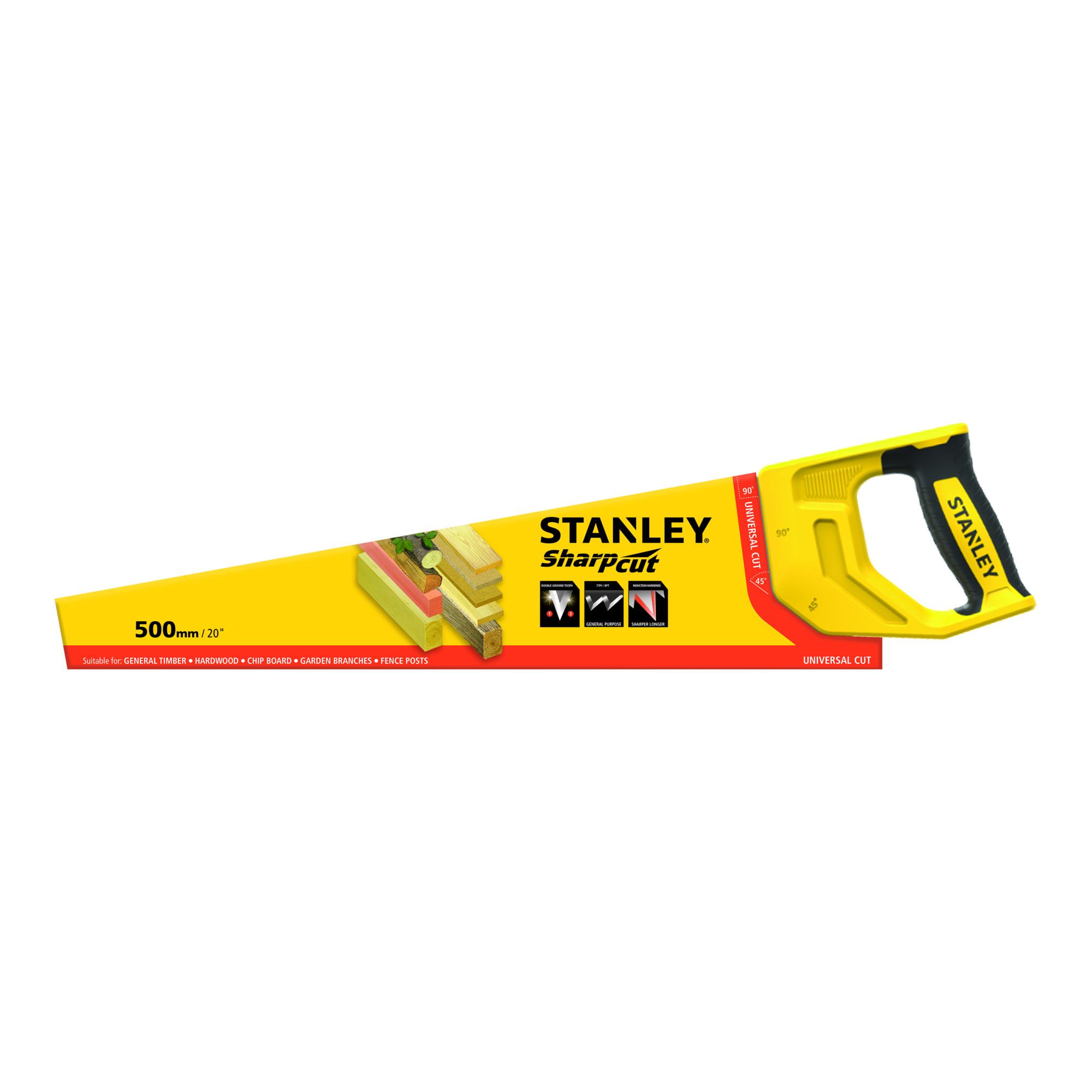 Stanley Sharpcut 20" Handsäge, 7TPI (STHT20367-1)