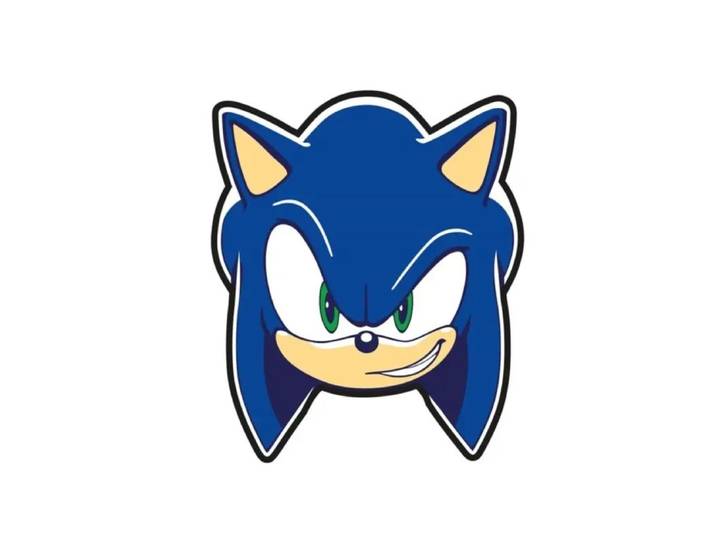 Sonic sierkussen (gevormd) 35 x 29,5 cm