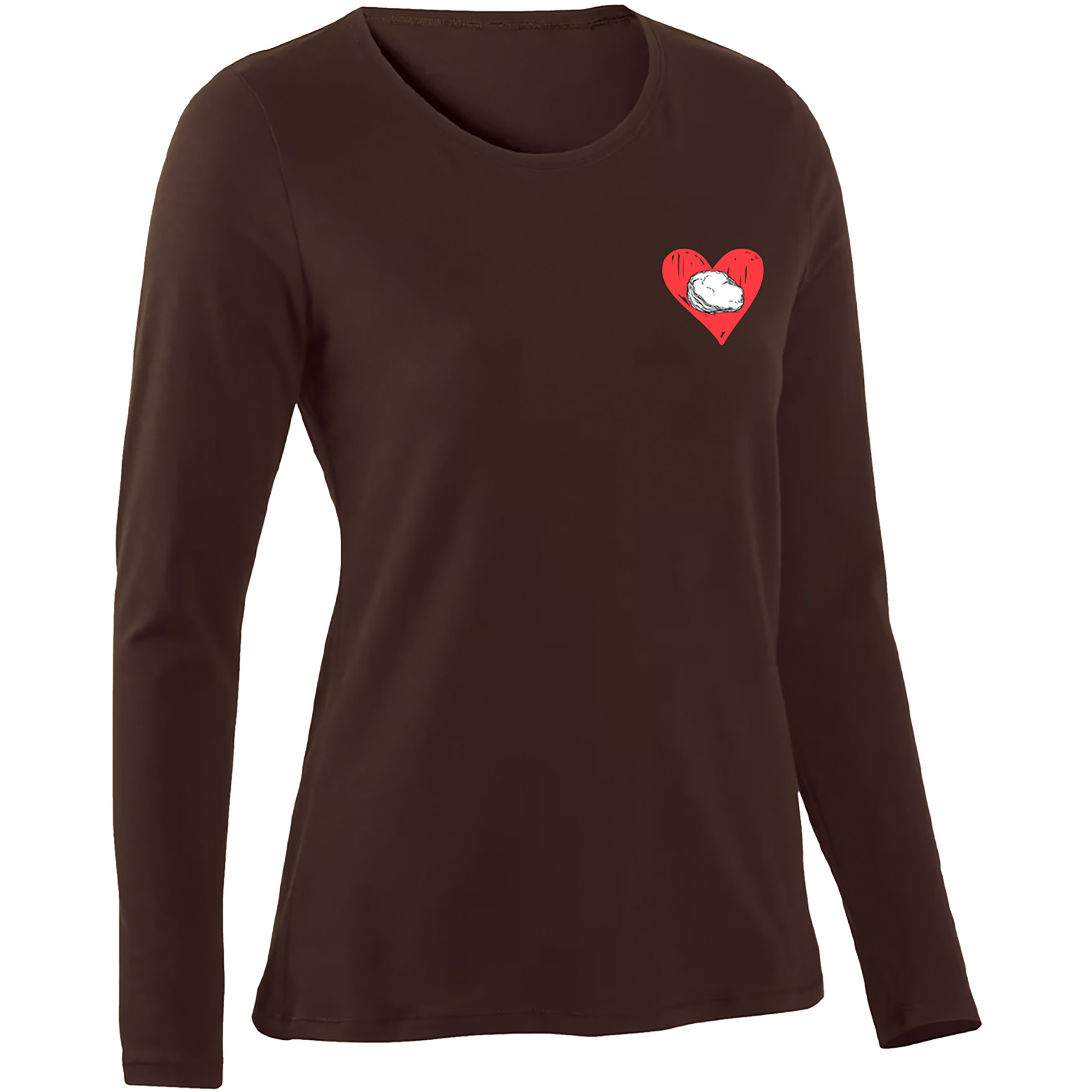 Nograd Coeur De Pierre Damen Longsleeves braun Größe XS Bouldern | Lifestyle Widerstandsfähig
