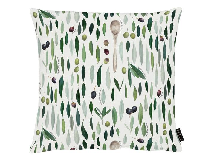 Coussin déco 7007 Vert 48 x 48cm Tissu mélangé