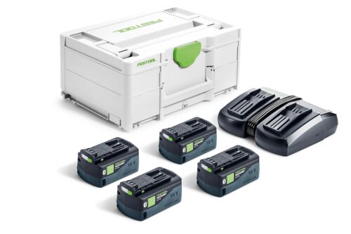 Festool Energie-Set SYS 18V 4xHP5,0/TCL6DUO 578681